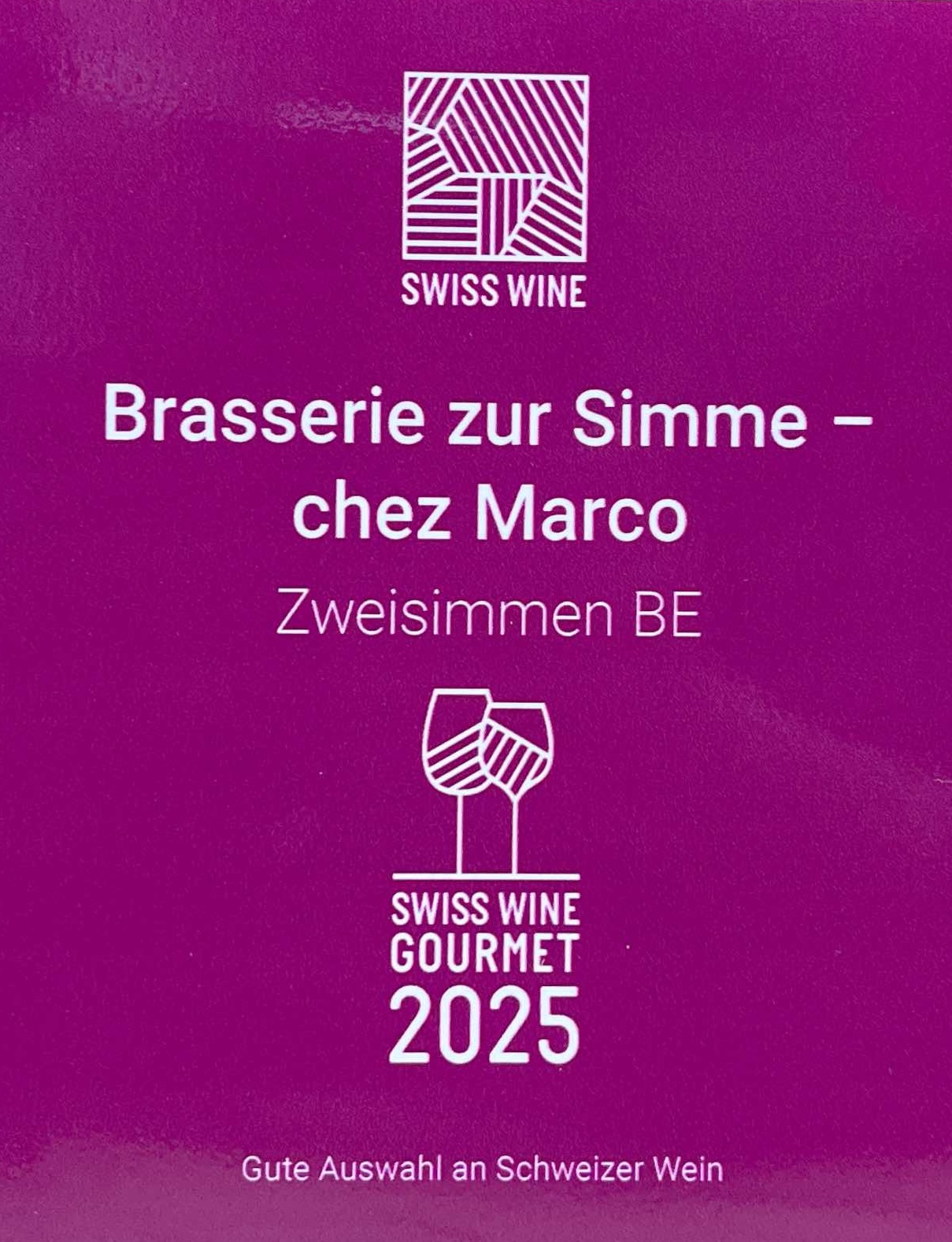 Swiss Wine